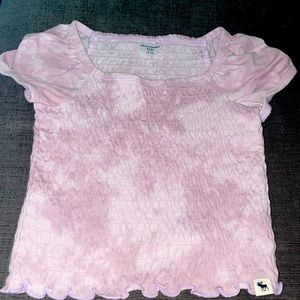 Abercrombie tie dye shirt